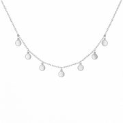 Classic Disc Charm Necklace