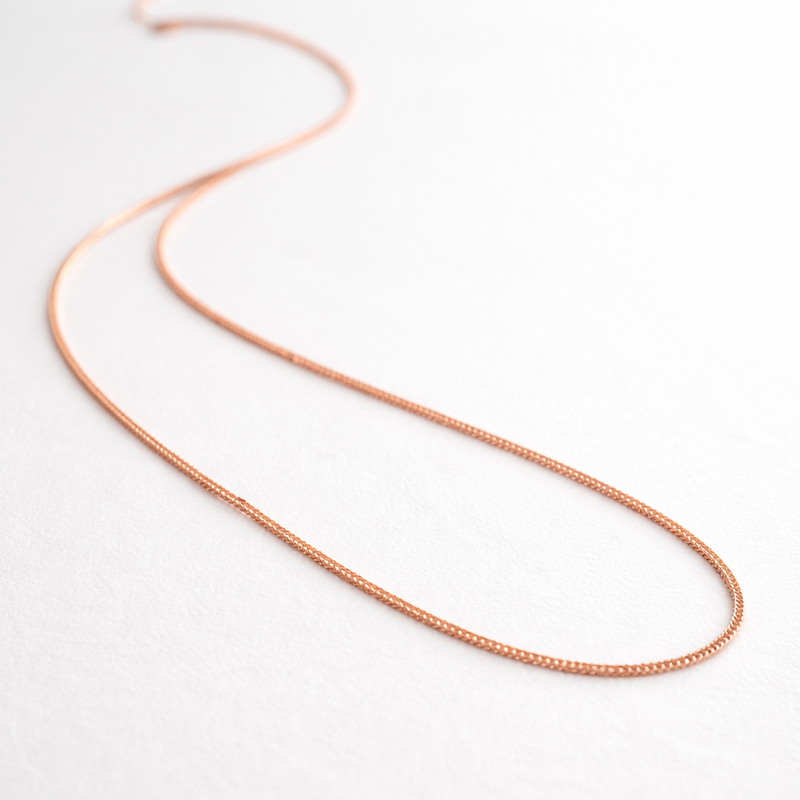 Delicate Rose Gold Chain