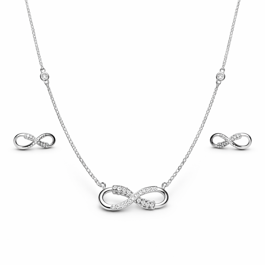 Infinity Diamond Necklace
