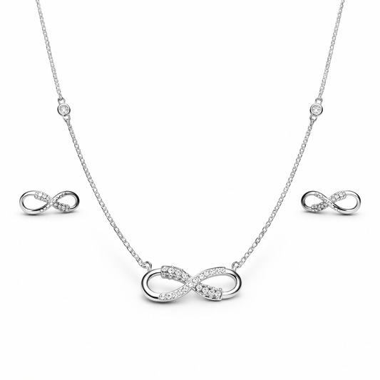 Infinity Diamond Necklace
