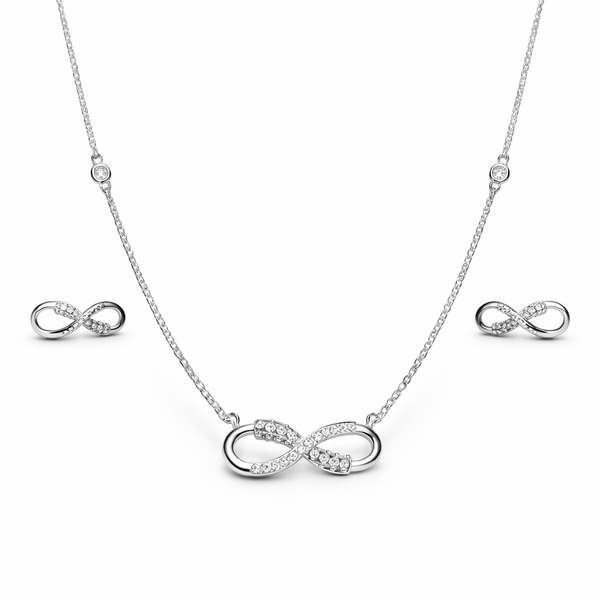 Infinity Diamond Necklace