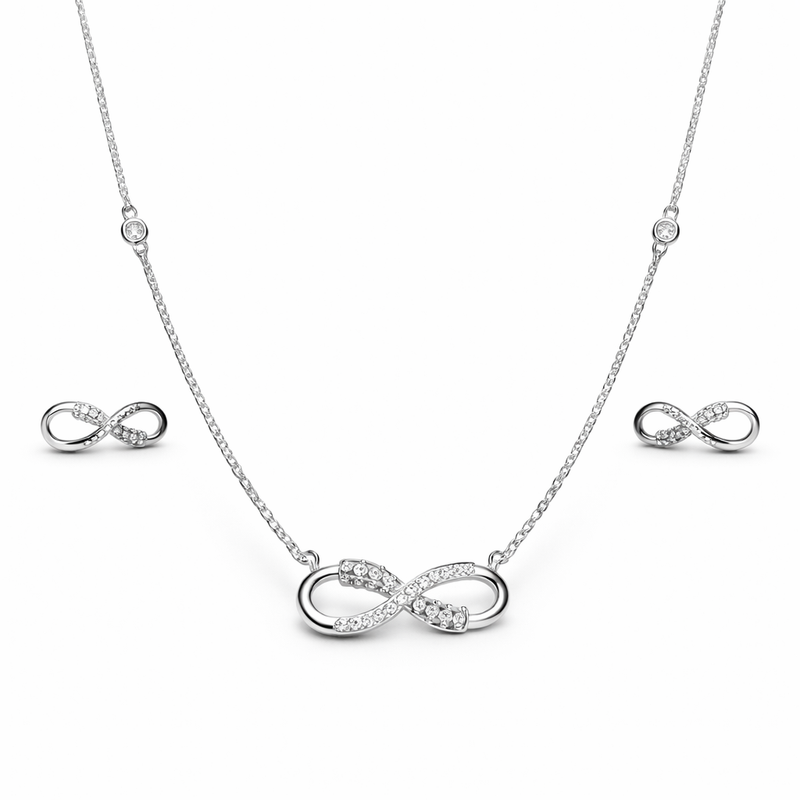 Infinity Diamond Necklace