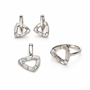 Triangle Link Jewellery Set
