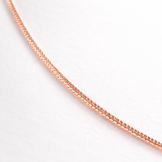 Rose Gold Box Chain