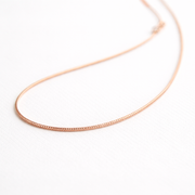Rose Gold Minimal Chain