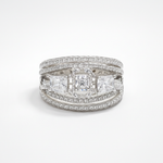Luxury Multi-Stone Diamond Statement Ring