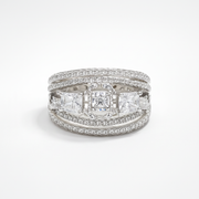 Luxury Multi-Stone Diamond Statement Ring