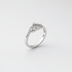 Vintage Inspired Diamond Infinity Ring
