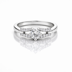 Classic Solitaire Sparkle Ring