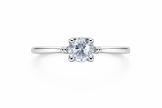 Minimal Classic Solitaire Ring