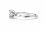 Minimal Classic Solitaire Ring