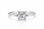 Minimal Classic Solitaire Ring