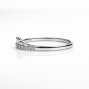 Delicate Heart Diamond Ring