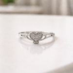 Vintage Heart Filigree Ring