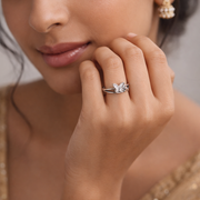 Butterfly Diamond Ring