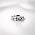 Butterfly Diamond Ring