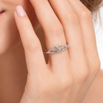 Double Heart Infinity Ring