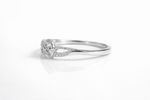 Double Heart Infinity Ring