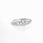 Double Heart Infinity Ring