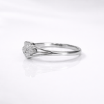 Heart Cluster Diamond Ring