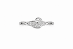 Triple Heart Diamond Ring