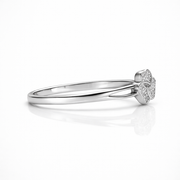 Clover Diamond Ring