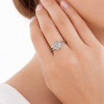 Clover Diamond Ring