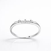 Floral Vine Diamond Ring