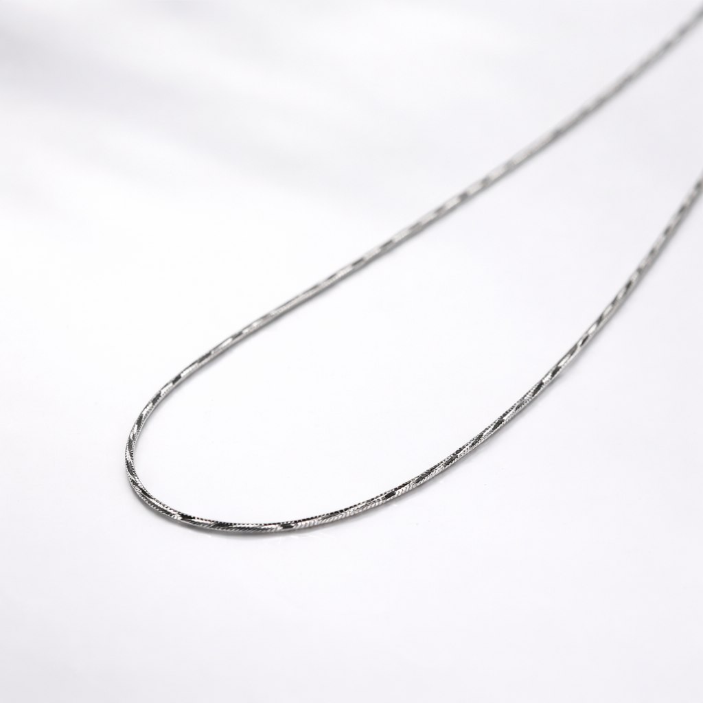 Silver Twisted Chain