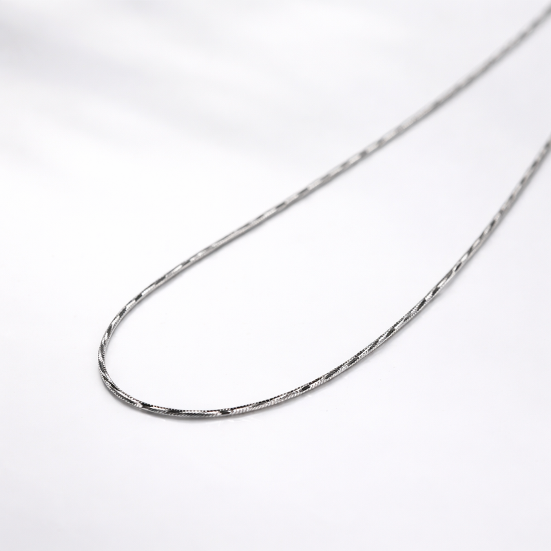 Silver Twisted Chain