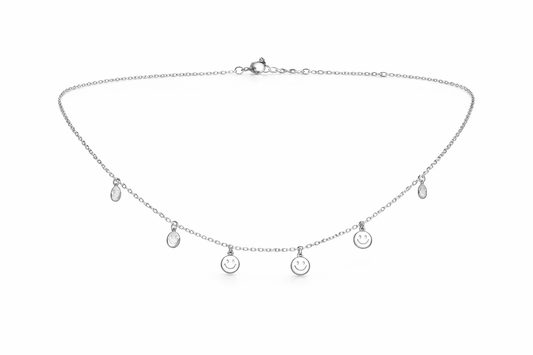 Smiley Charm Necklace
