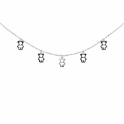 Teddy Charm Necklace