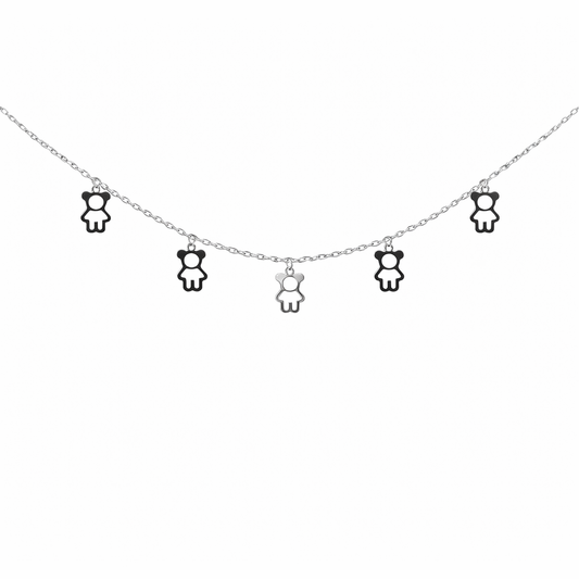 Teddy Charm Necklace