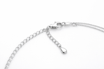 Delicate Silver Bead Chain Bracelet