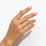 Minimal Diamond Bar Ring