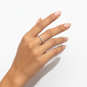 Minimal Diamond Bar Ring